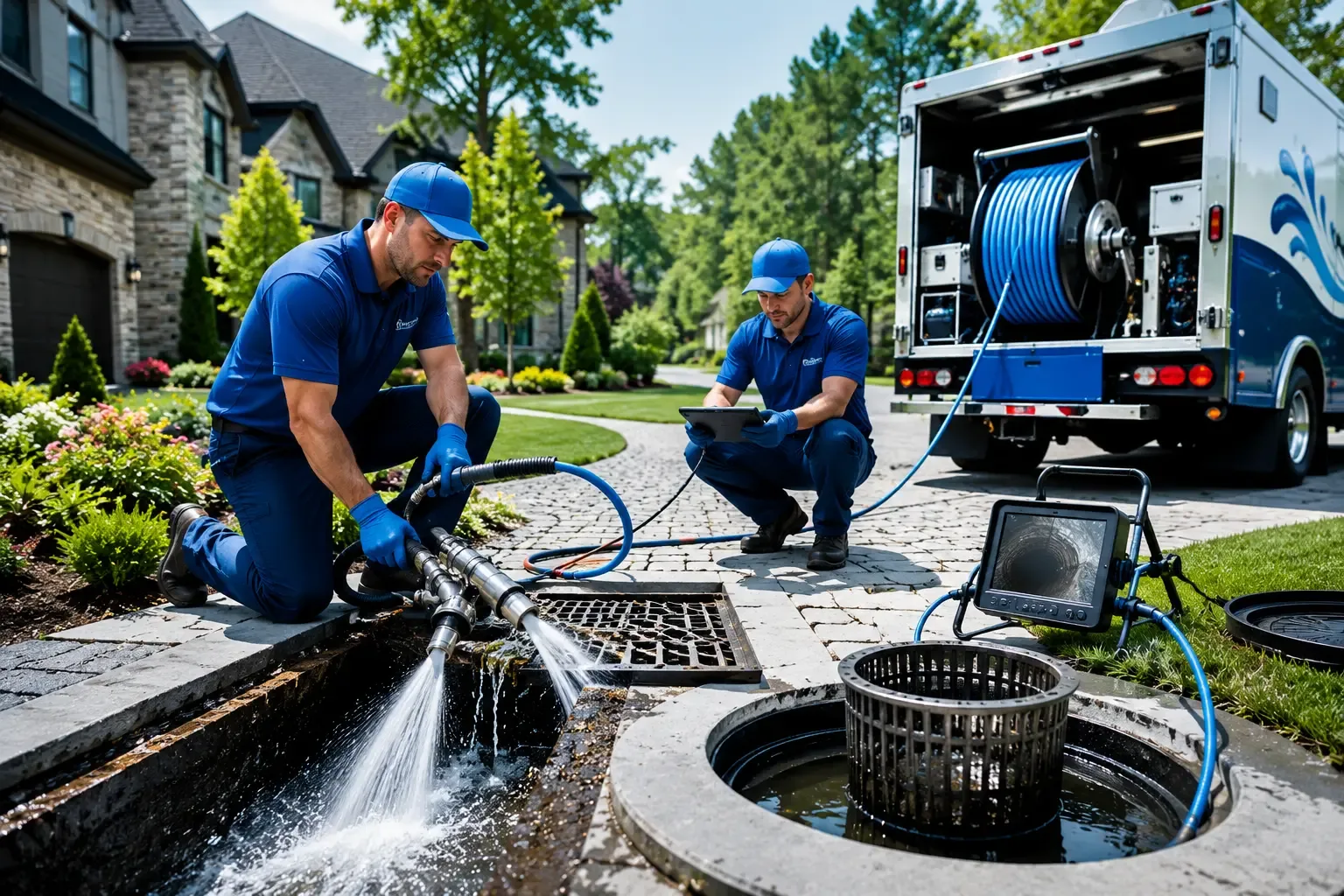 Local outdoor drain cleaning professionals in Statham, GA